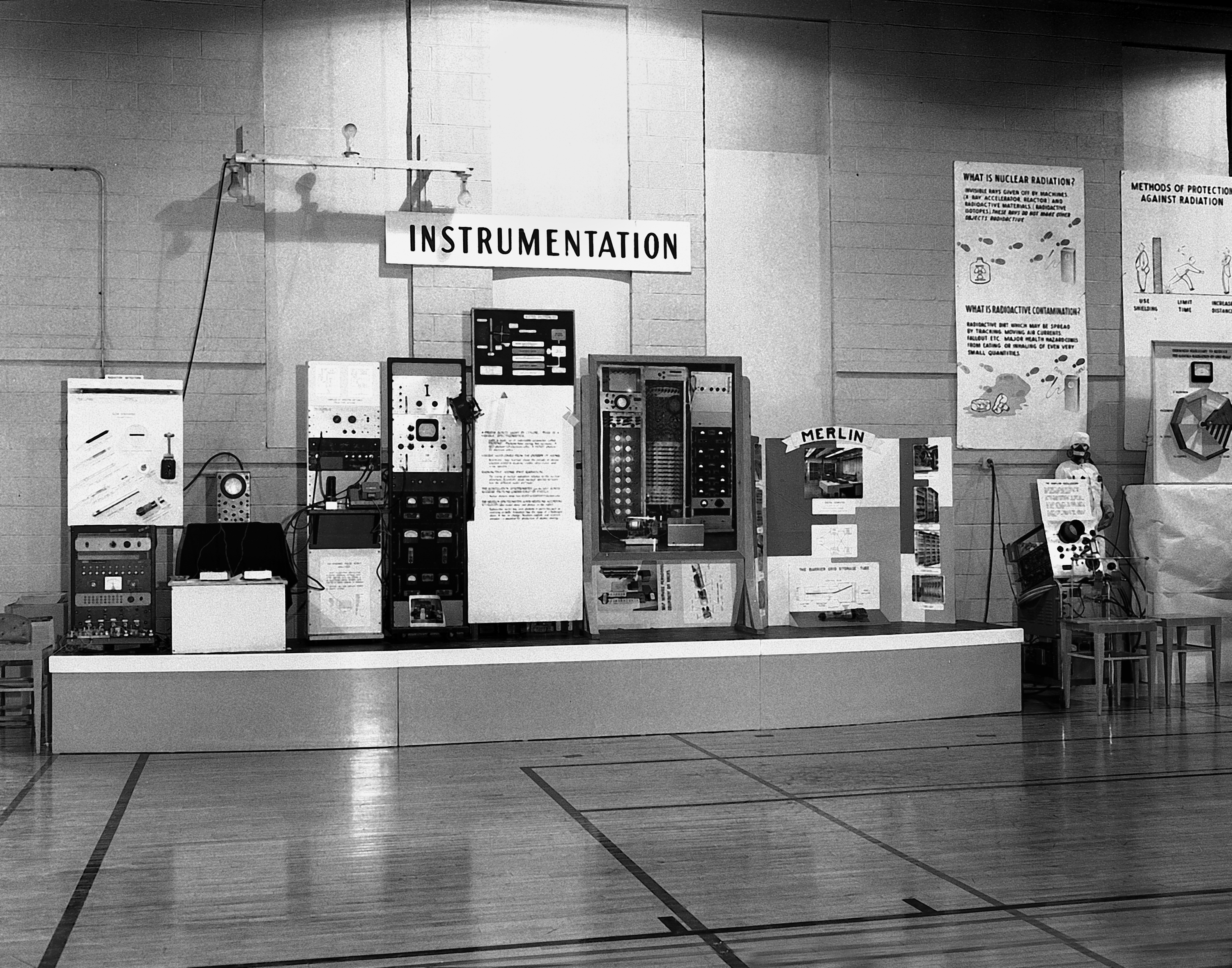 Tennis for Two au laboratoire national de Brookhaven (USA), en 1958