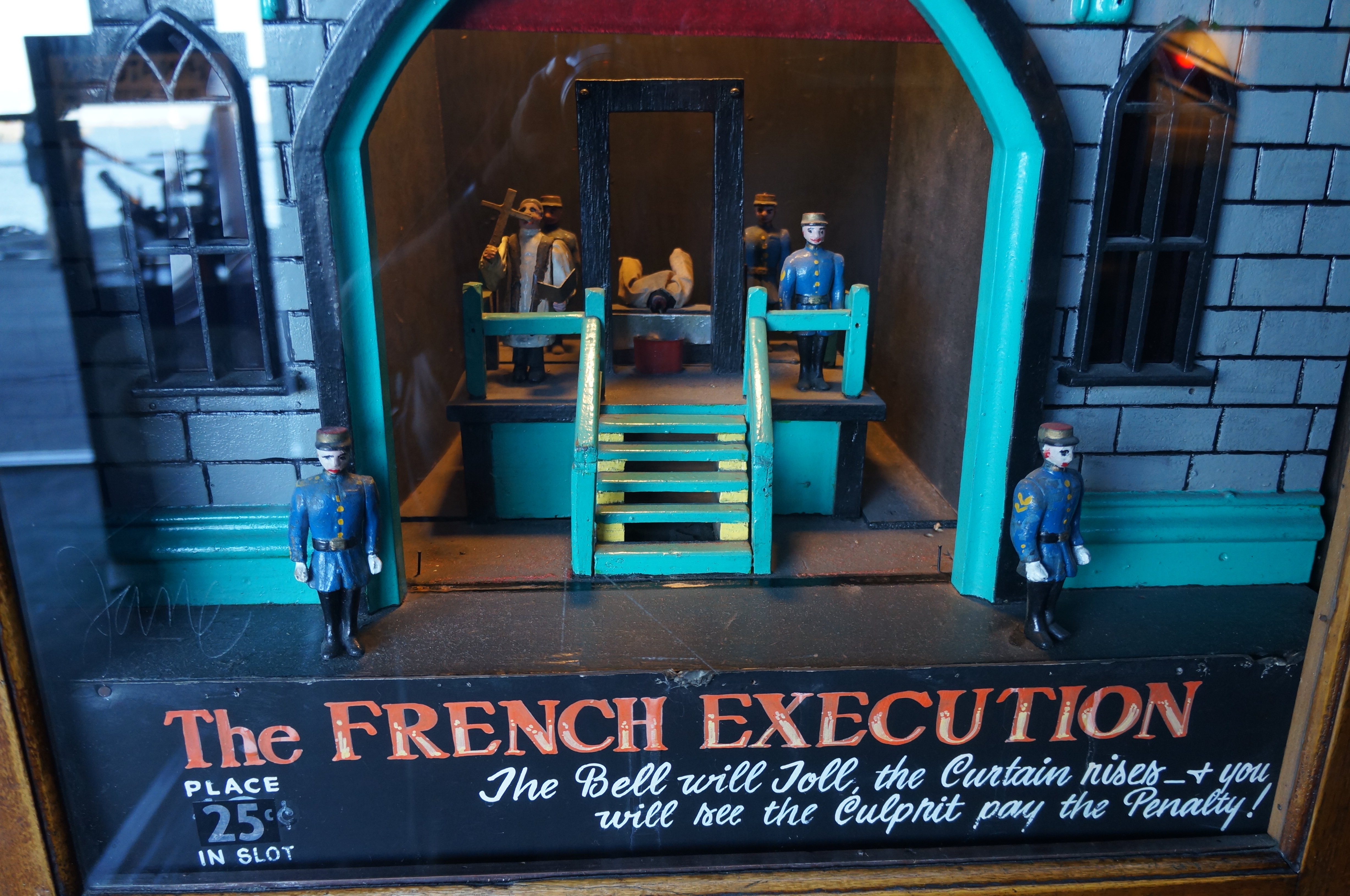 The French Execution - Musée mécanique (San Francisco, USA)