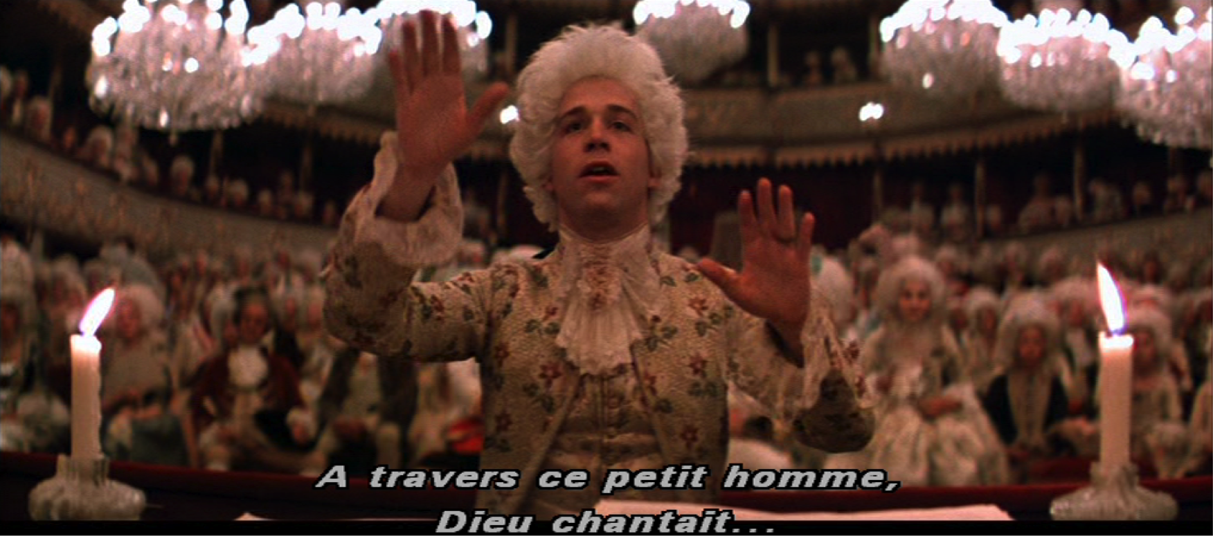 Amadeus (id., 1984) de Miloš Forman, édité en vidéo par Warner Bros.