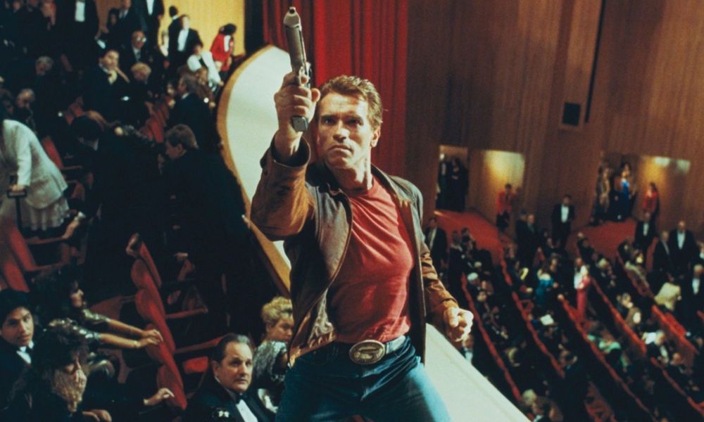 Photogramme du film Last Action Hero de John McTiernan (1993, Columbia)