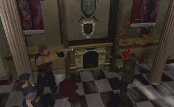 Capture écran du jeu vidéo Resident Evil © Capcom